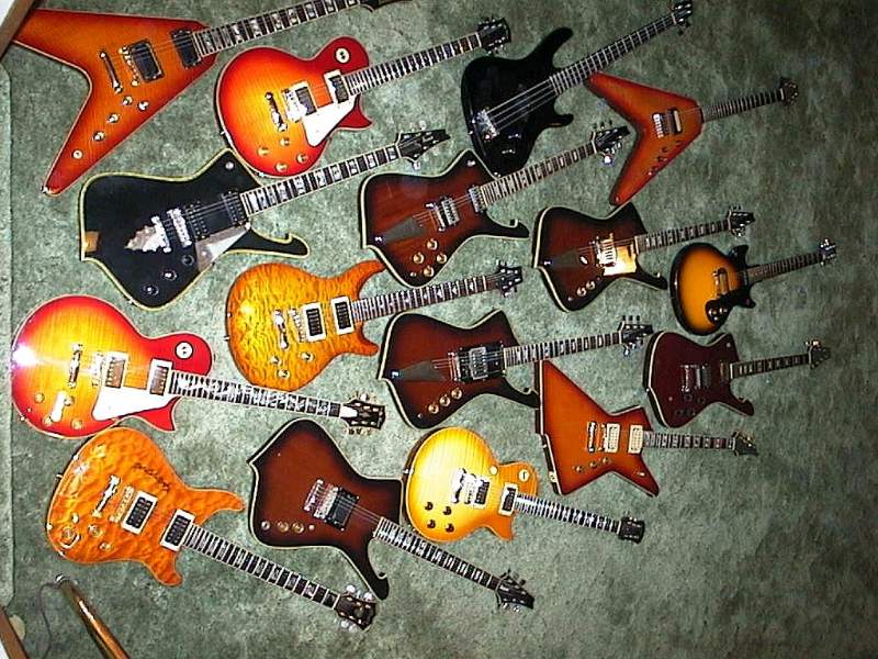 Hartman's guitars November, 2001
